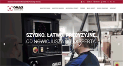 Desktop Screenshot of omax.pl
